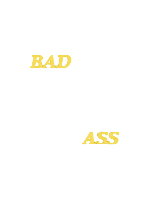 Bad Ass Posts | Gold Plated Studs Earrings | Light Years Jewelry