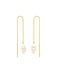 Pearl Threader Earrings by Amano Studio | Gold Plated | Light Years
