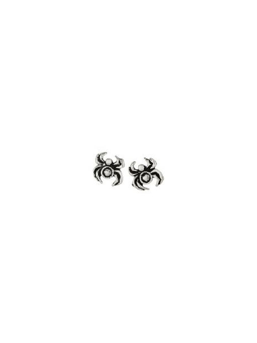Tiny Spider Posts | Sterling Silver Studs Earrings | Light Years Jewelry