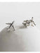 Airplane Travel Posts | Sterling Silver Studs Earrings | Light Years Jewelry