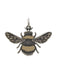 Detailed Bumblebee Charm Necklace | Sterling Silver Bronze Pendant Chain | Light Years
