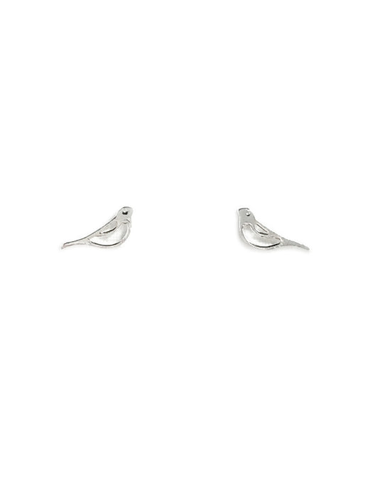 Bird Outline Posts | Sterling Silver Studs Earrings | Light Years