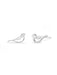 Bird Outline Posts by boma | Sterling Silver Studs Earrings | Light Years