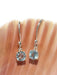 Cut Gemstone Dangles | Blue Topaz | Sterling Silver Earrings | Light Years Jewelry