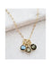 Gemstone Trio Necklace | Labradorite | 14kt Gold Filled Chain Pendants | Light Years