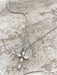 Elegant CZ Cross Necklace | Silver Plated Pendant Chain | Light Years