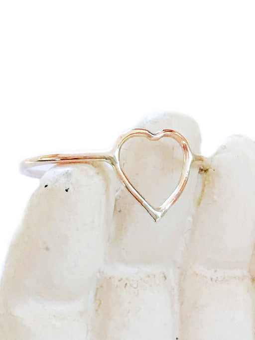 Heart Outline Ring | 14kt Gold Filled Size 5 6 7 8 9 10 | Light Years