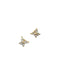 CZ Butterfly Posts | Gold Silver Plated Studs Earrings | Light Years