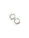White Opal Hoops | Sterling Silver Gold Filled Earrings | Light Years