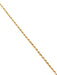 Rope Chain Bracelet | 14kt Gold Vermeil 7" | Light Years Jewelry