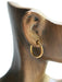 Classic Pincatch Hoops | Gold Plated Fashion Earrings | Light Years