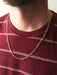 Gold Steel Figaro Unisex Chain | Assorted Lengths | Light Years Jewelry