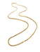Diamond Cut Rope Chain | 18 20 14kt Gold Vermeil Necklace | Light Years