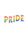 Rainbow Pride Sticker | Water Resistant USA | Light Years Jewelry
