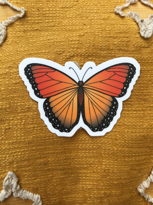 Monarch Butterfly Sticker | USA Water Sun Resistant Gift | Light Years