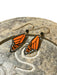 Monarch Butterfly Wing Dangles | Sterling Silver Earrings | Light Years