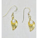 White Pearl & Lily Dangles | 14kt Gold Filled Earrings | Light Years Jewelry