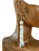 Amazonite Tassel Statement Earrings | Sterling Silver | Light Years Jewelry