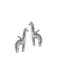 Giraffe Post Earrings | Sterling Silver Studs | Light Years Jewelry