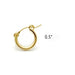 14kt Gold Pincatch Hoops | Earrings | Light Years Jewelry