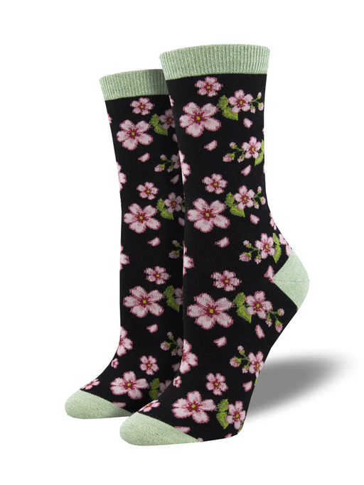 In Bloom Bamboo Crew Socks | Gifts & Accessories | Light Years Jewelry