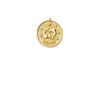 Zodiac Medallion Necklace | Pisces | Gold Plated Chain Pendant | Light Years 