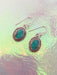 Arizona Turquoise Dangles | Sterling Silver Earrings | Light Years Jewelry