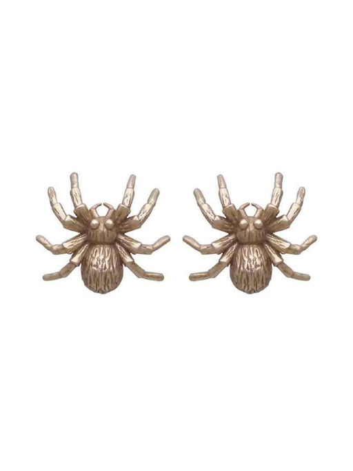 Bronze Spider Posts | Sterling Silver Studs Earrings | Light Years Jewelry