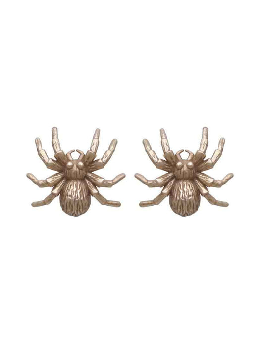 Bronze Spider Posts | Sterling Silver Studs Earrings | Light Years Jewelry