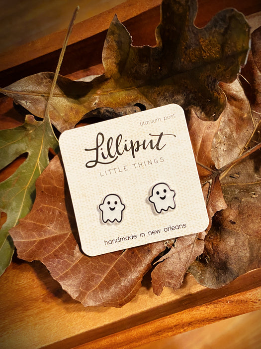 Ghostie Posts by Lilliput Little Things | USA Studs | Light Years Jewelry
