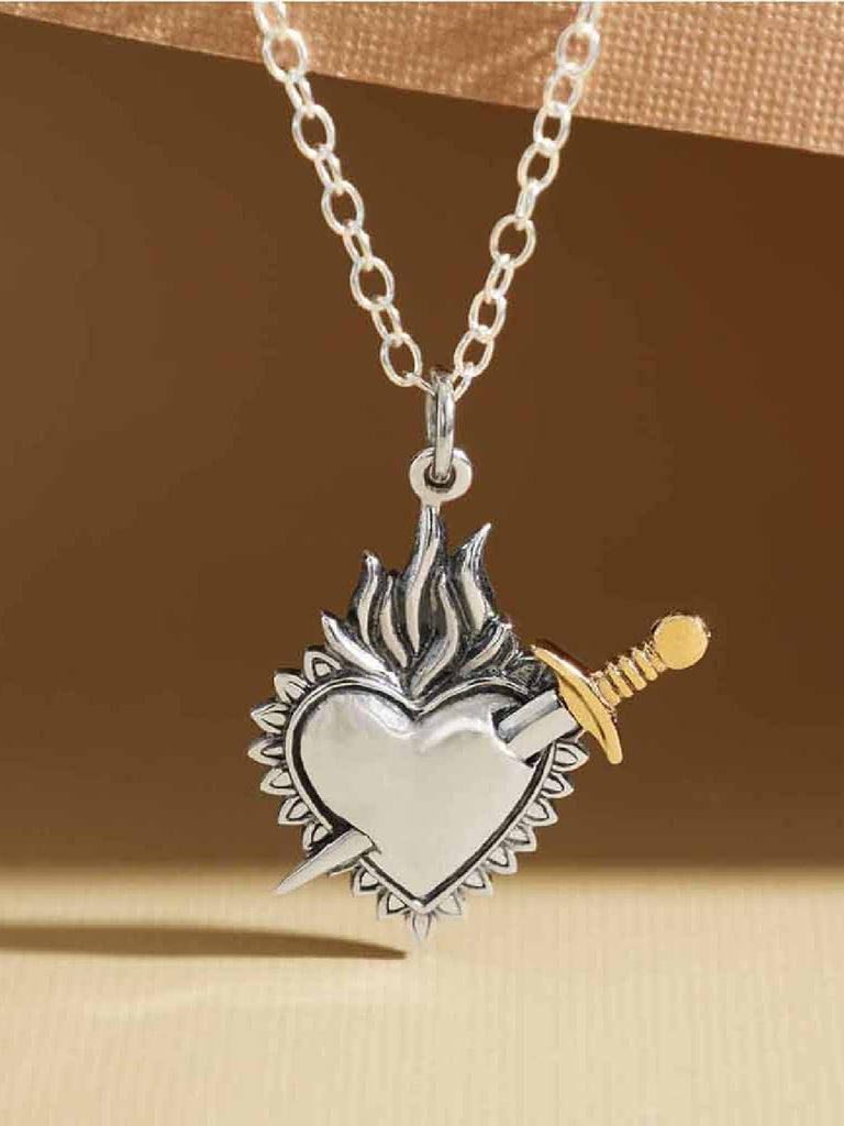 ✨️一点物✨️Hearting Sword Pendant チェーン付き 1736701-80921768-04152025-