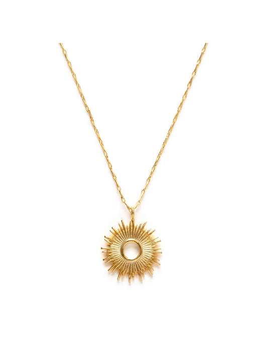 Sunburst Necklace by Amano Studio | Gold Plated Chain Pendant | Light Years