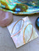 Sleek Hammered Ear Threads | 14kt Gold Filled Earrings | Light Years