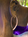 Sleek Hammered Ear Threads | 14kt Gold Filled Earrings | Light Years