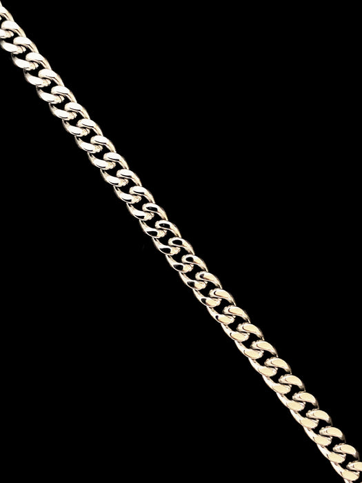 5mm Miami Cuban Chain Bracelet | Gold Stainless Steel Link | Light Years