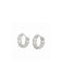 Chain Link Huggie Hoops | Silver Gold Plated Earrings | Light Years Jewelry