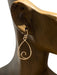 Spiral Teardrop Dangles | Sterling Silver Gold Filled Earrings | Light Years