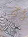 Spiral Teardrop Dangles | Sterling Silver Gold Filled Earrings | Light Years