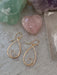 Spiral Teardrop Dangles | Sterling Silver Gold Filled Earrings | Light Years