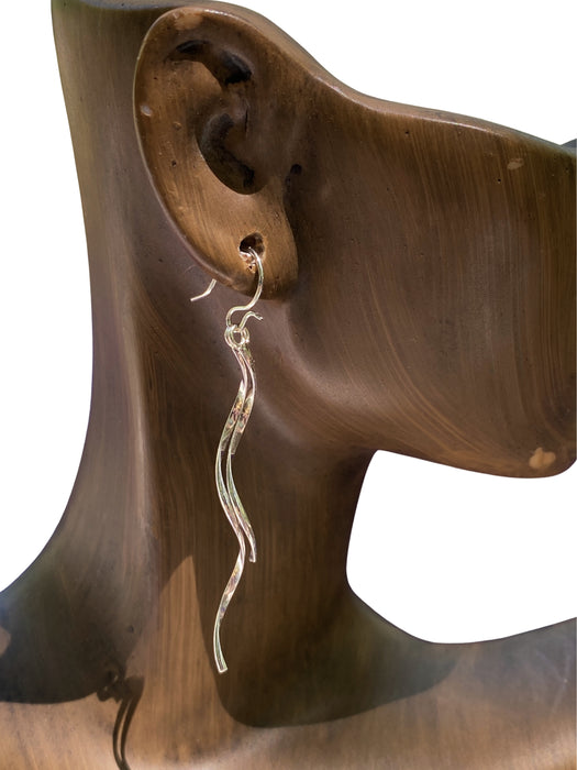 Whimsical Double Twist Dangles | Gold Filled Sterling Silver Earrings | Light Years