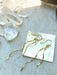 Whimsical Double Twist Dangles | Gold Filled Sterling Silver Earrings | Light Years