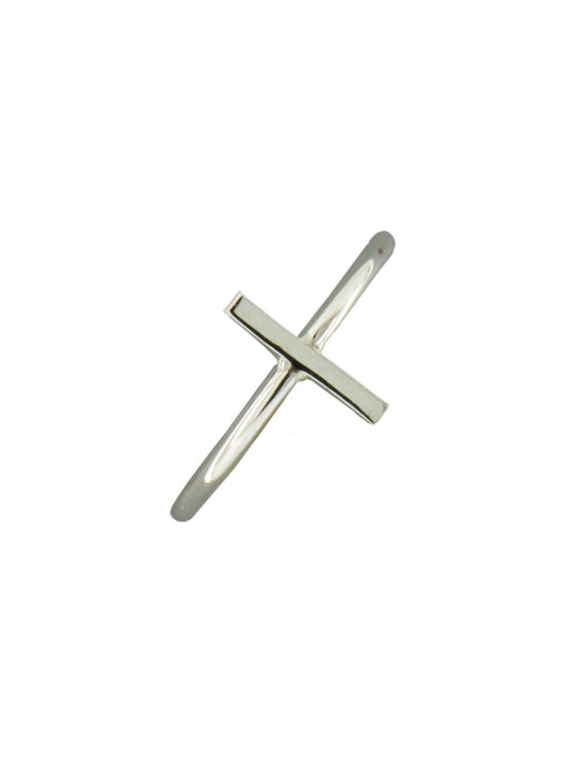 Vertical Bar Ring | Sterling Silver Size 6 7 8 9 | Light Years Jewelry