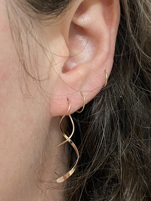 Classic Twist Earrings | 14kt Rose Gold Filled | Light Years