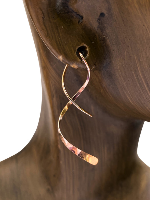 Classic Twist Earrings | Sterling Silver Rose Gold Filled Niobium | Light Years