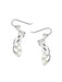 Spiral & Triple Pearl Dangles | Sterling Silver Gold Filled Earrings | Light Years