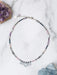 Reflections Crystal Necklace by Anne Vaughan | Silver Choker | Light Years