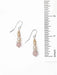 Embrace Rose Quartz & Pearl Dangles by Anne Vaughan | Sterling Silver | Light Years