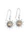 Citrine Sunshine Dangles | Sterling Silver Earrings | Light Years Jewelry