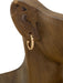 Textured Post Hoops | 14kt Gold Filled Earrings | Light Years Jewelry