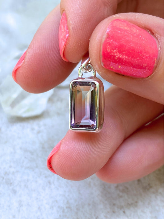 Faceted Ametrine Pendant